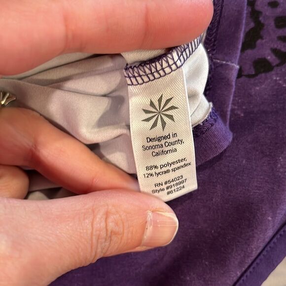 Athleta Muscle Up 2 Printed Paisley Tank - Picture 5 of 5